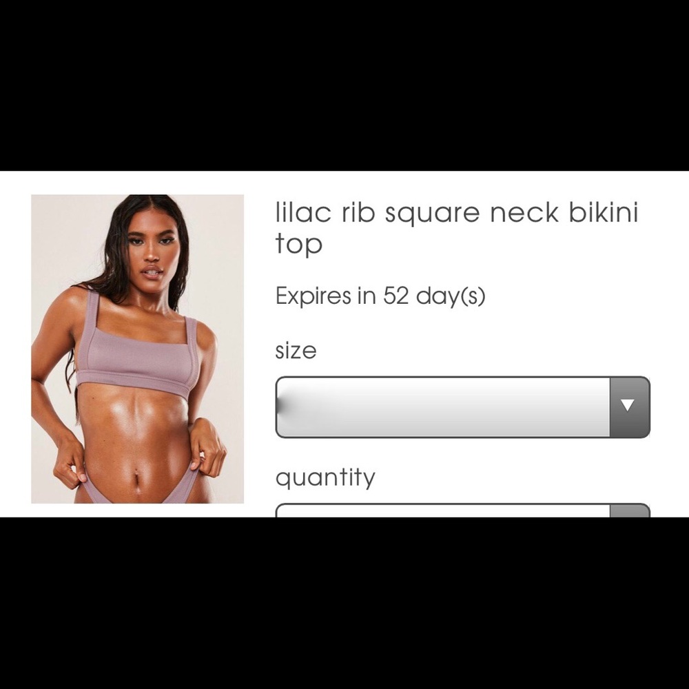 Bikini top